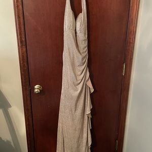 Gold formal dress!